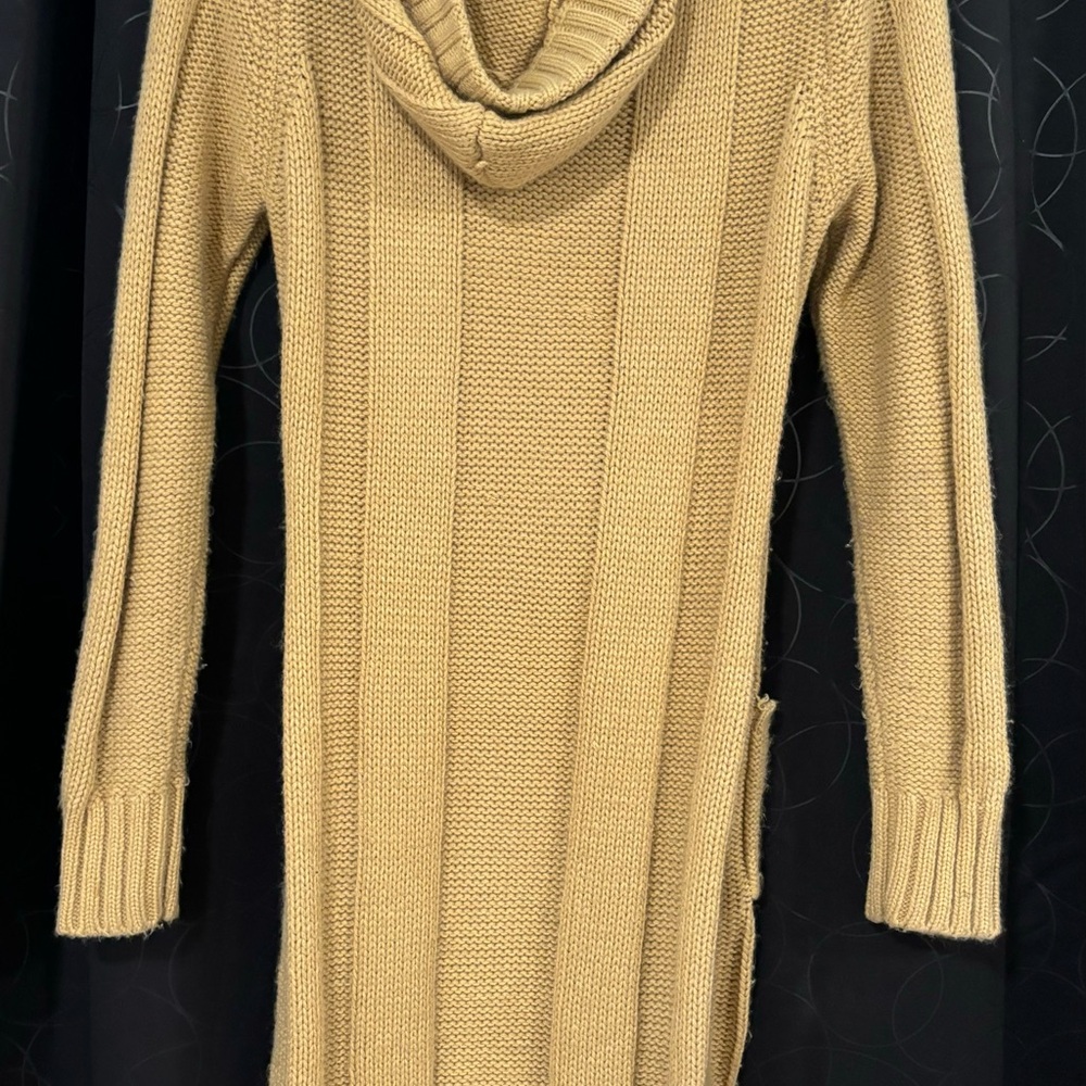 knee length sweater